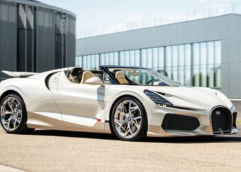 Final Bugatti W16 Mistral Produced