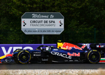 Isack Hadjar at Spa-Francorchamps