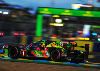 Neel Jani, #1 Rebellion Racing, performs during the 24h of Le Mans, on June 13-15, 2019. Red Bull Content Pool.