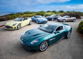 Five Unique Heritage Edition Sports Cars Created by Aston Martin with Inspiration From Original Paint Colours