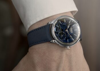 Czapek Promenade Transparencies Aqua Blue.