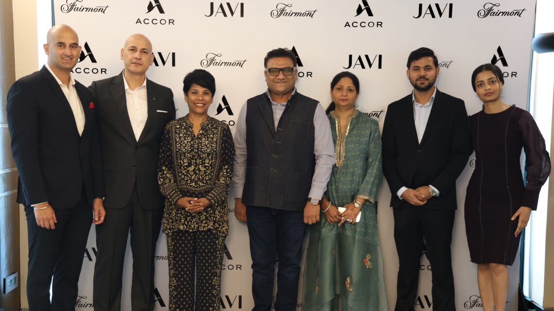 An image from the Fairmont Rishikesh hotel signing ceremony
