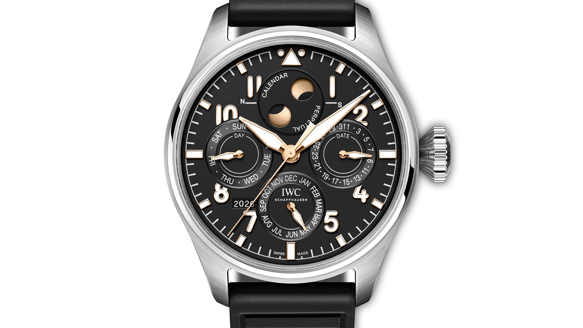 IWC Schaffhausen Big Pilot’s Watch Perpetual Calendar ProSet 140 years Mercedes-Benz.
