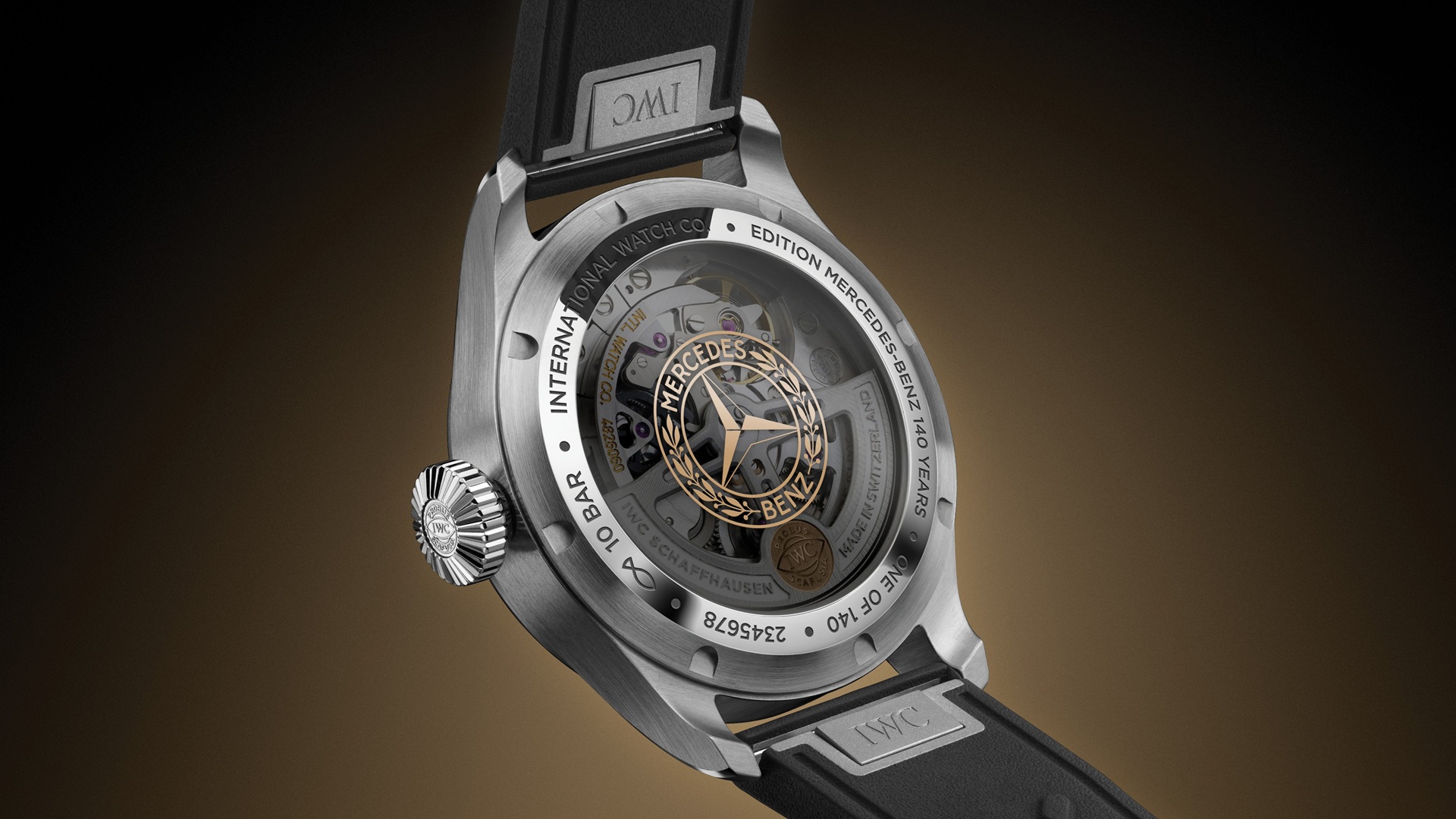 IWC Schaffhausen Big Pilot’s Watch Perpetual Calendar ProSet 140 years Mercedes-Benz.