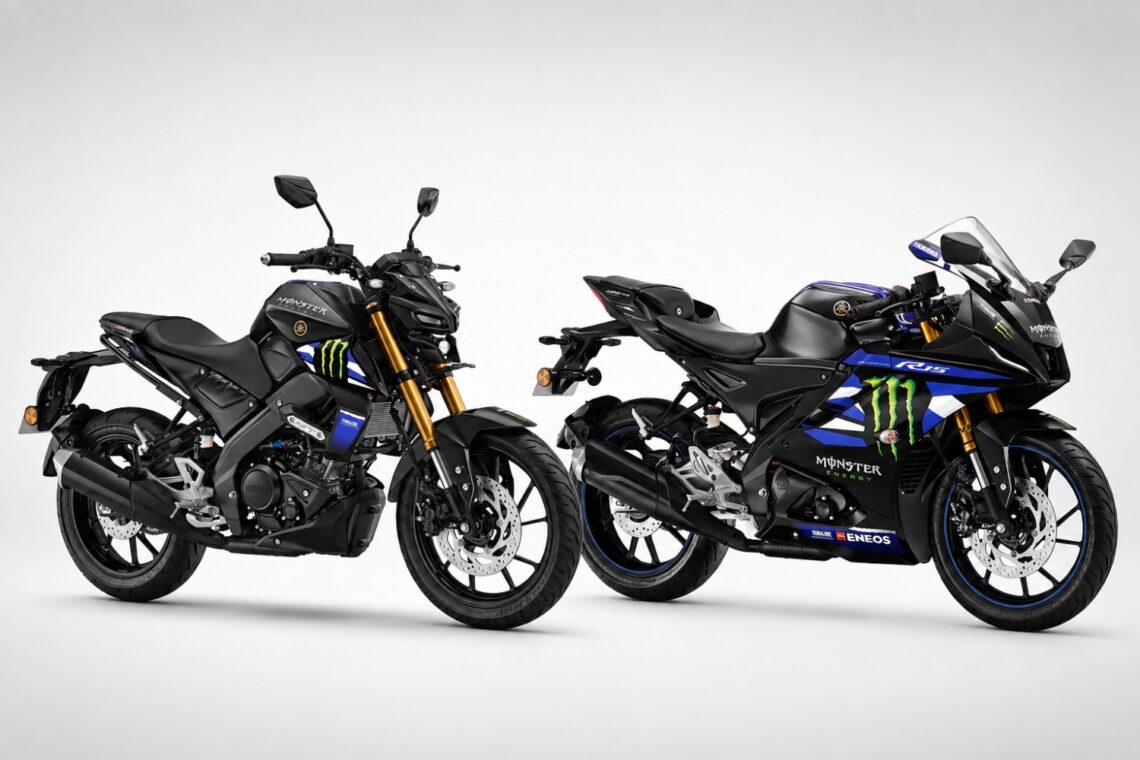 Yamaha Revives R15 V4 and MT-15 MotoGP Editions, Adds New FZ-S Fi Colours for 2026