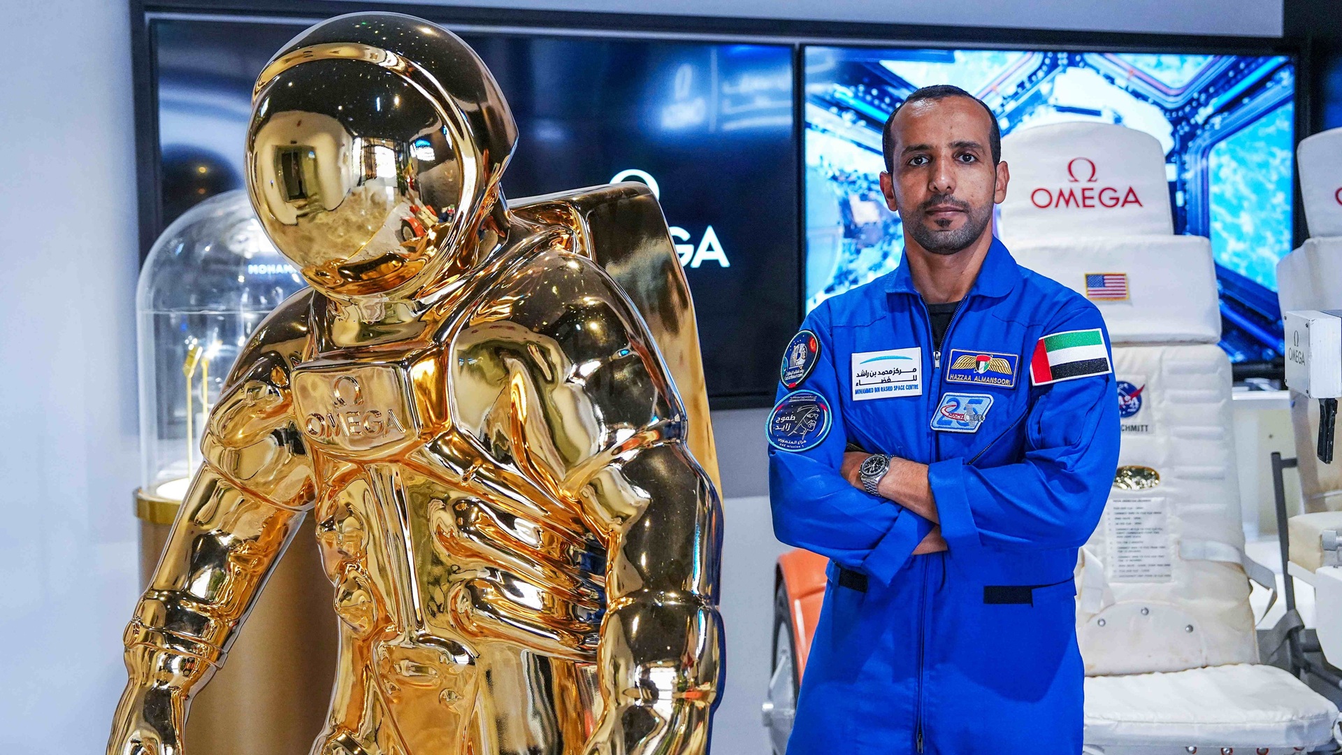 OMEGA and Mohammed Bin Rashid Space Centre Honour the Legacy of the First Moon Landing.