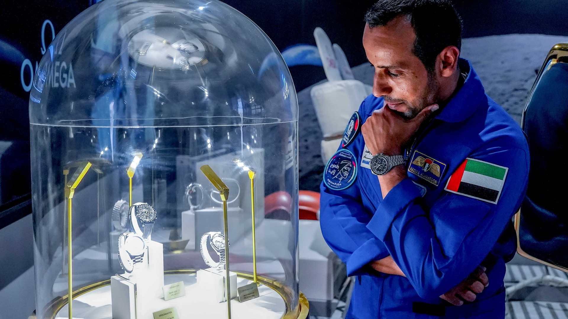 OMEGA and Mohammed Bin Rashid Space Centre Honour the Legacy of the First Moon Landing.