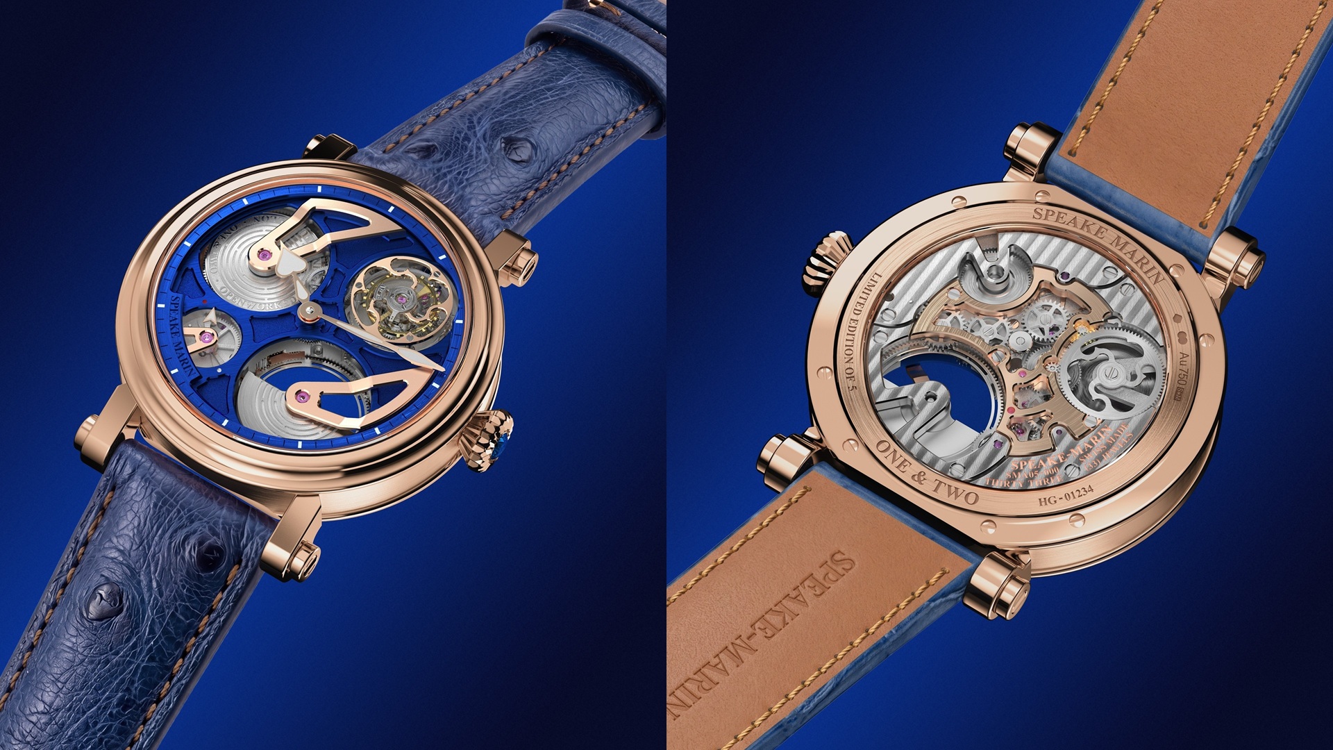 Speake Marin Tourbillon Royal Blue.