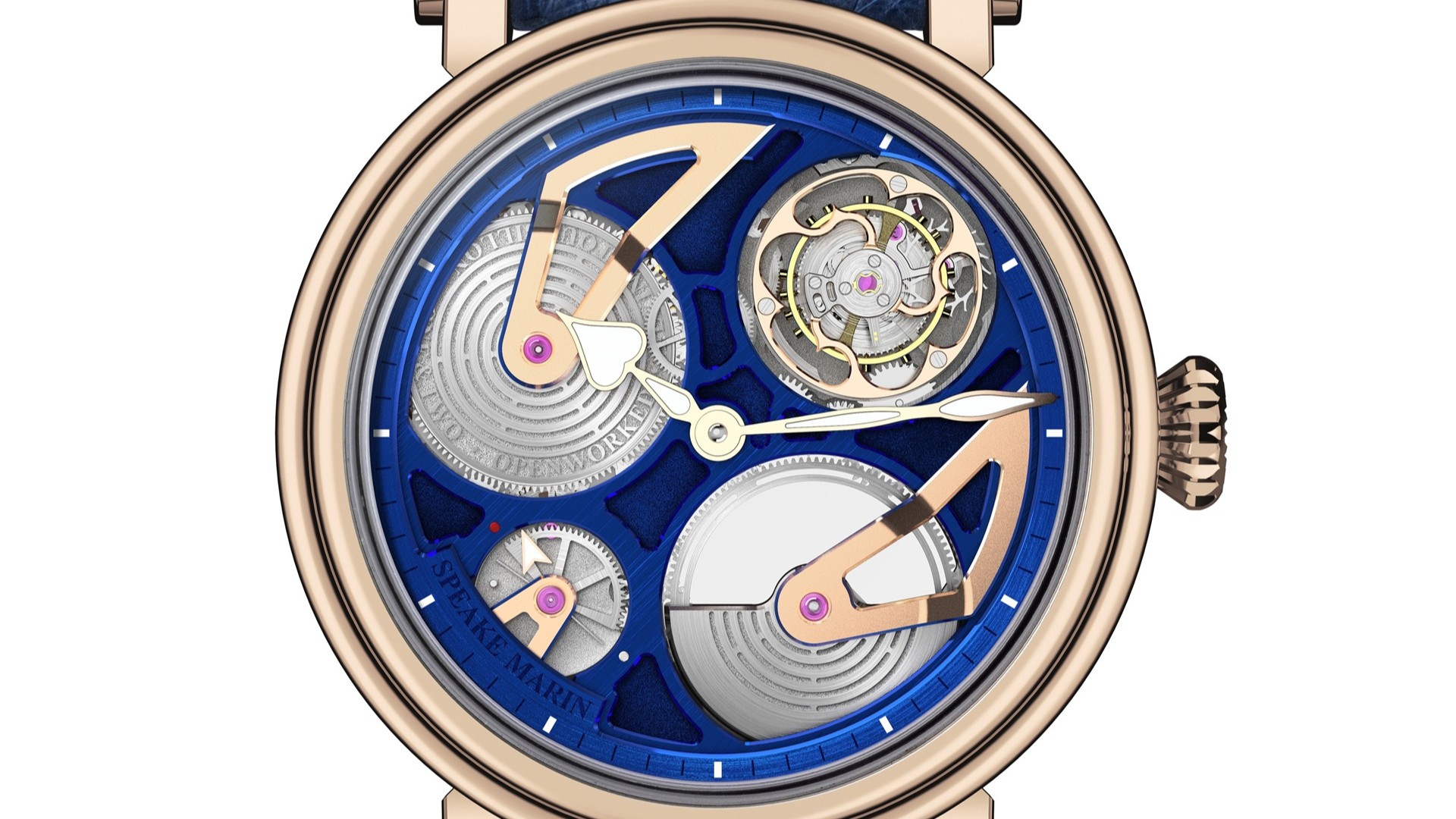 Speake Marin Tourbillon Royal Blue.