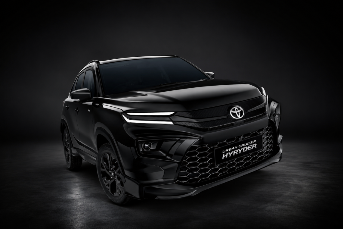 Toyota Urban Cruiser Hyryder Aero Black Edition Launched at Rs. 31,999