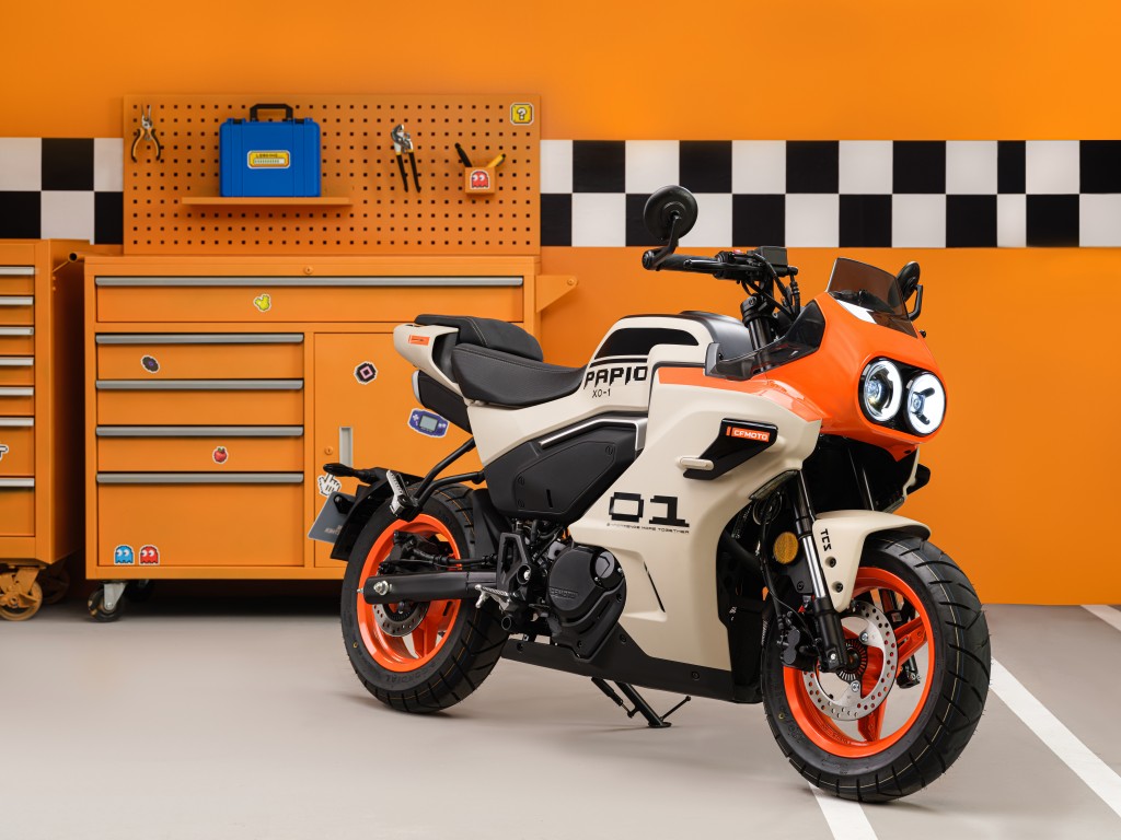 CFMoto XO Papio Racer is a Pocket-Sized Cafe Racer With a 126cc Heart