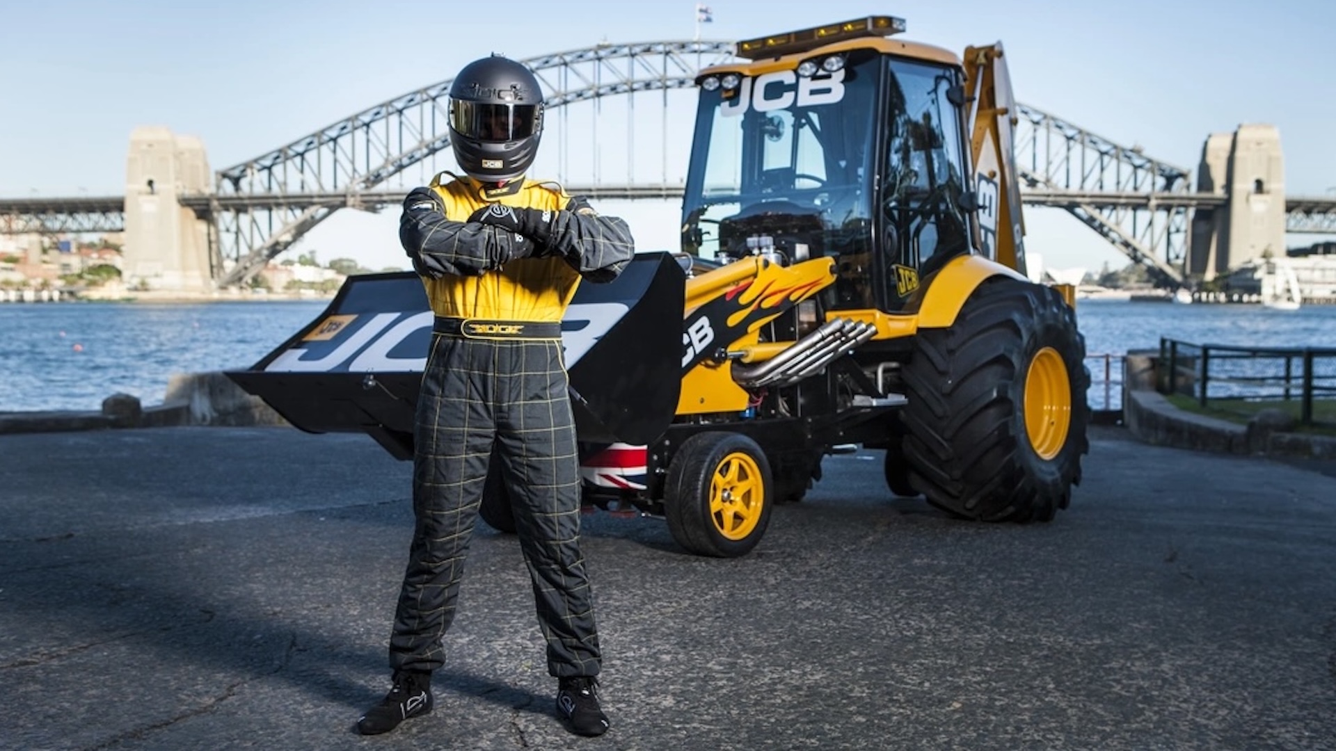 JCB GT Backhoe Loader Land Speed Record Holder