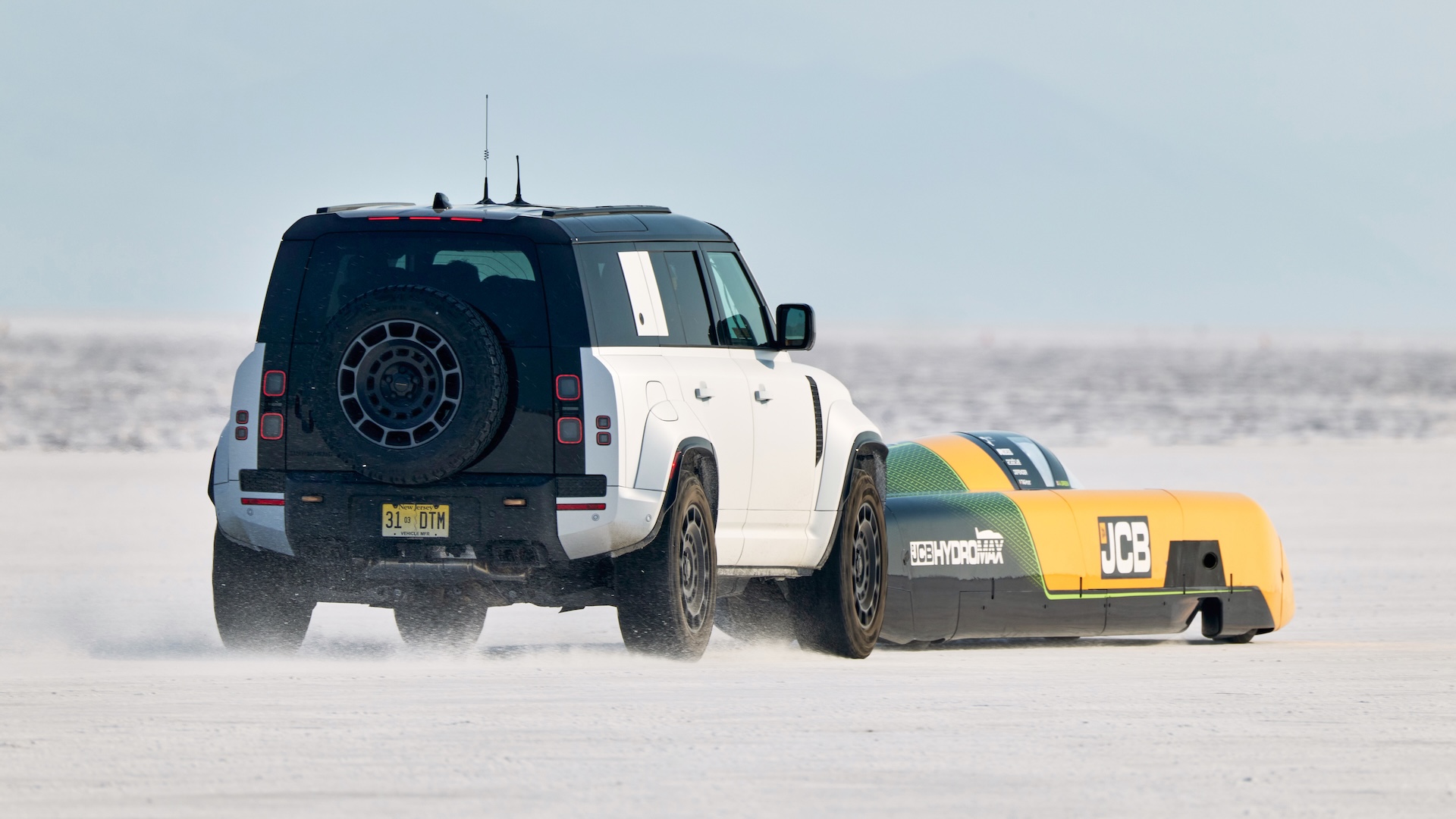 Land Rover Defender Octa & JCB Land Record