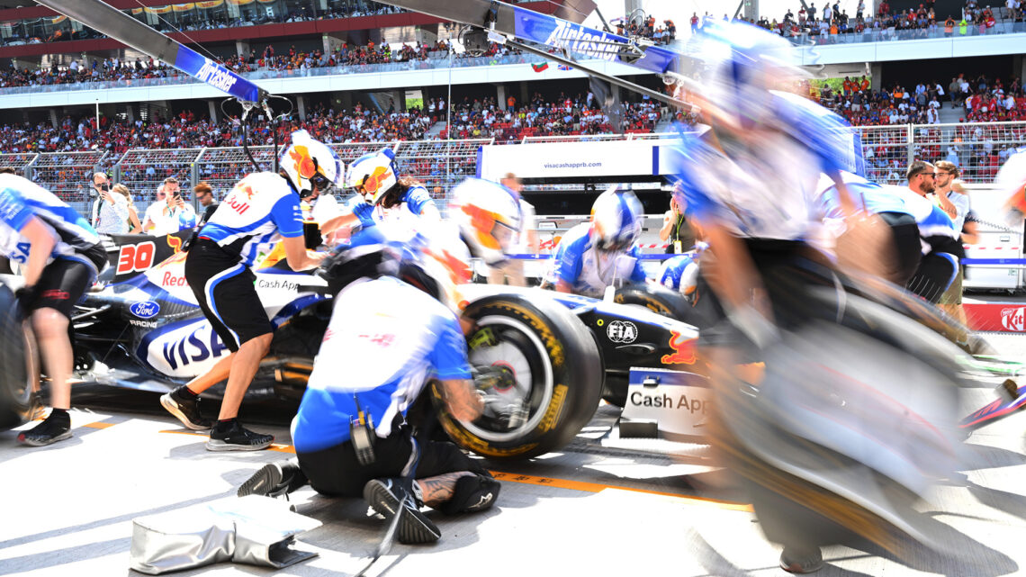 F1 Pit Stop. Source: Red Bull Content Pool