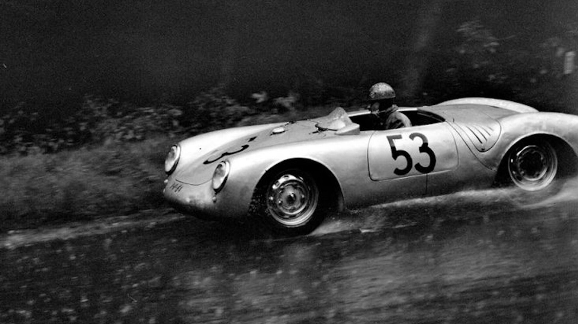 Porsche 550 At Nurburgring