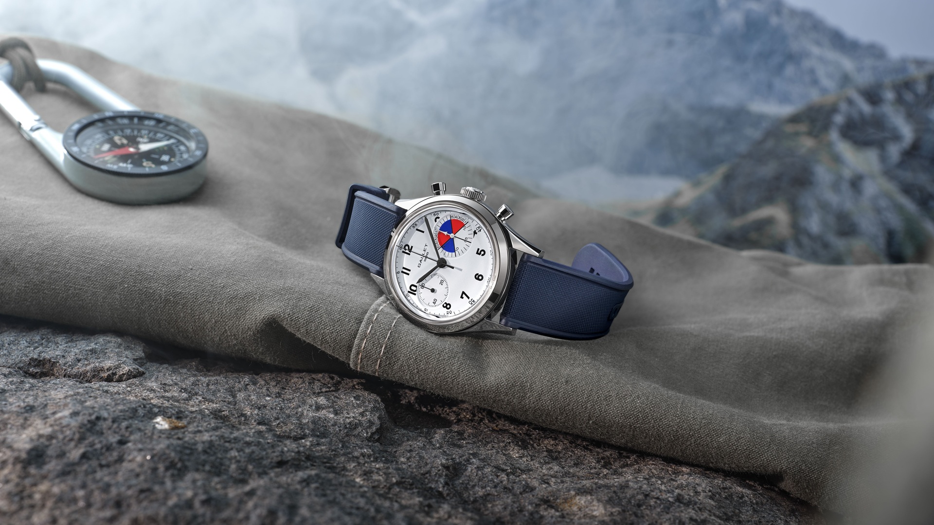 Gallet Classics Tribute to Multichron Yachting Big Eye.