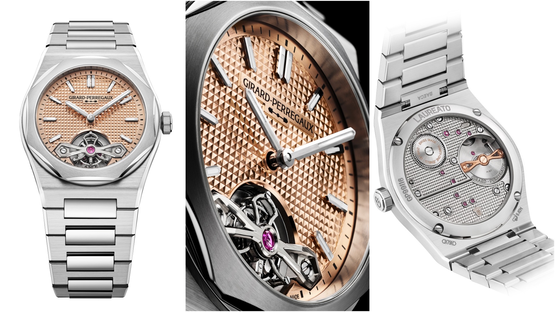 Girard-Perregaux Laureato Fifty Tourbillon Micro-Rotor 39 MM.