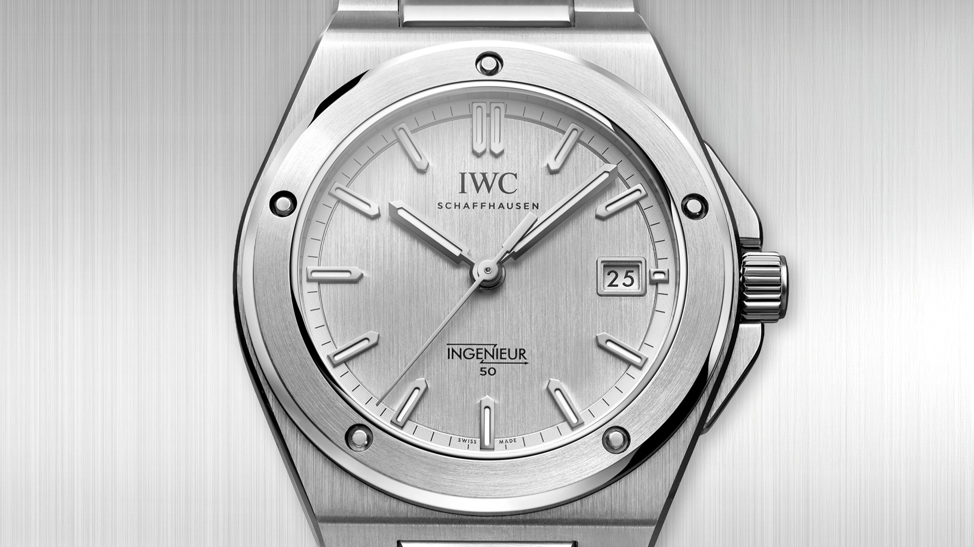 IWC Schaffhausen Ingenieur Automatic 40 50th Anniversary and Ingenieur Automatic 35 40th Anniversary.