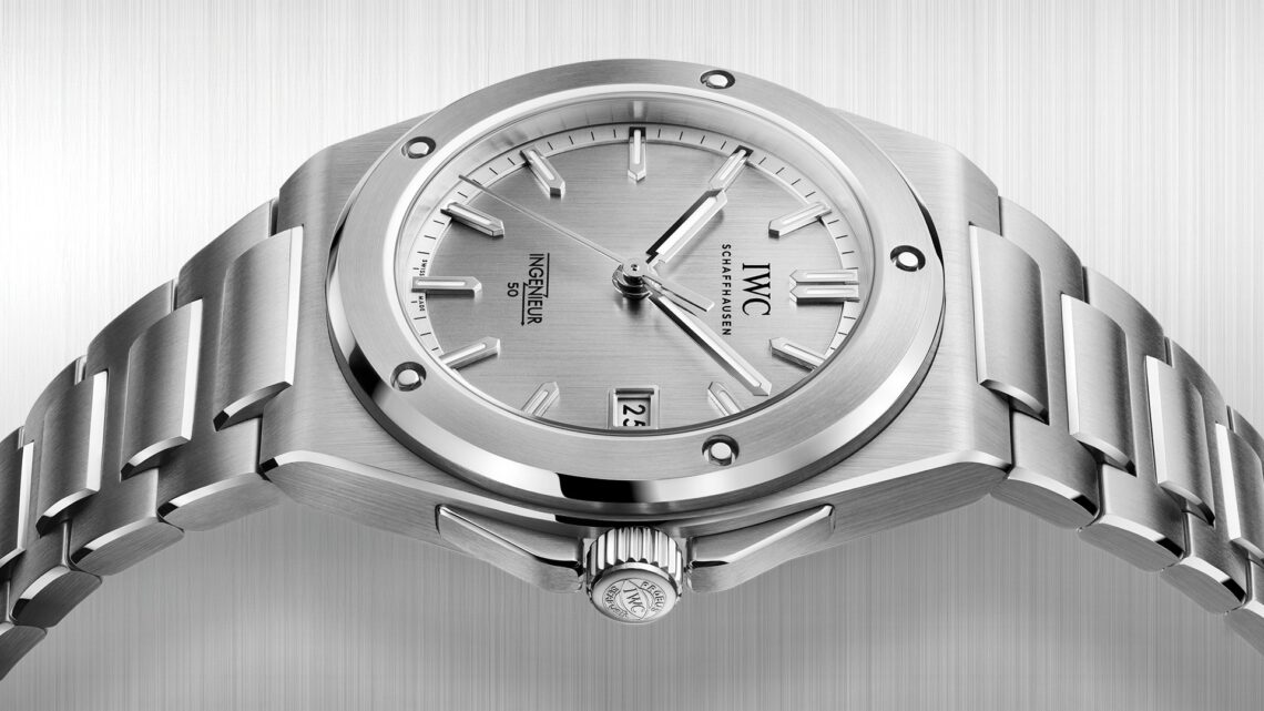 IWC Schaffhausen Ingenieur Automatic 40 50th Anniversary and Ingenieur Automatic 35 40th Anniversary.