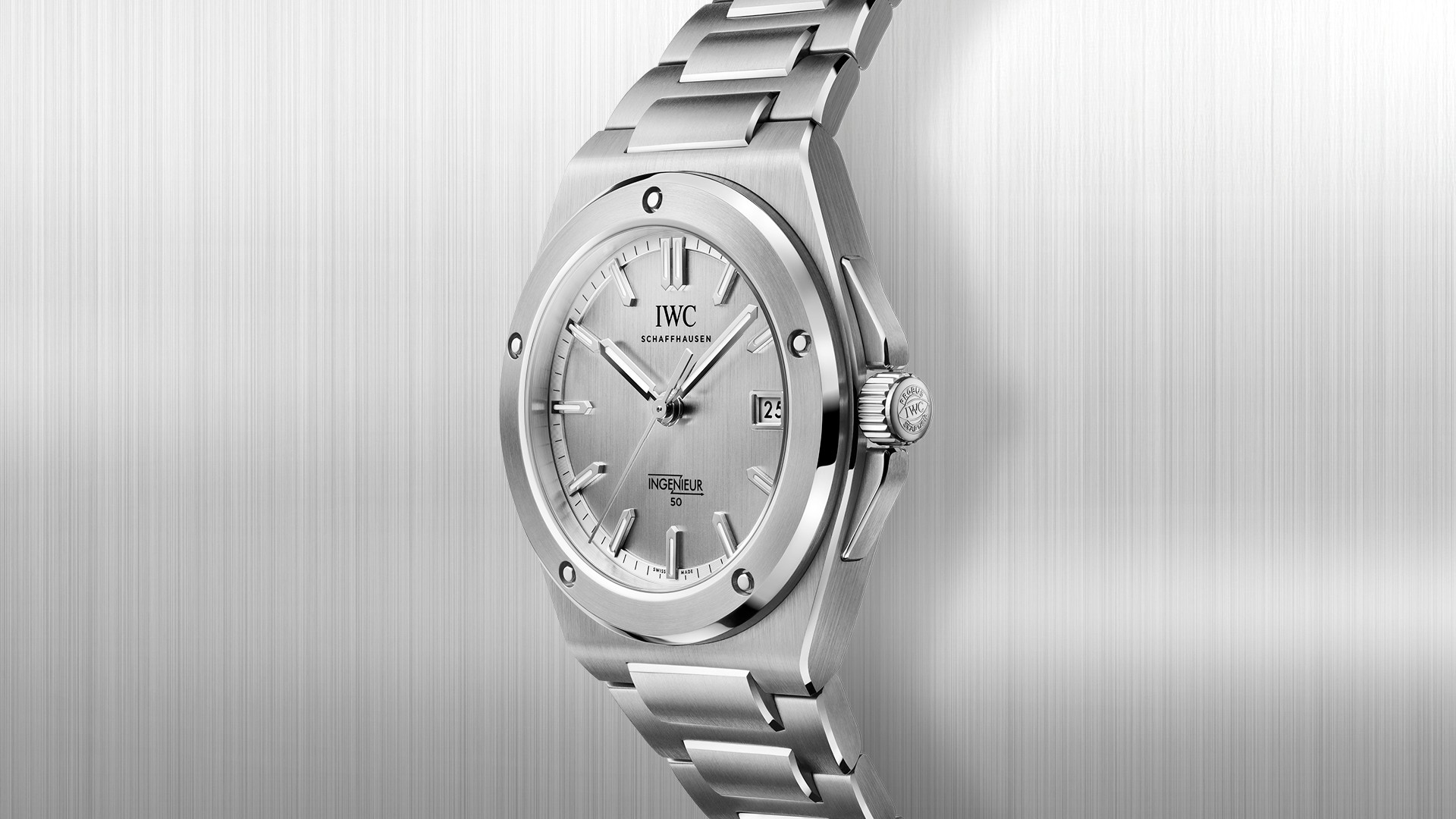 IWC Schaffhausen Ingenieur Automatic 40 50th Anniversary and Ingenieur Automatic 35 40th Anniversary.