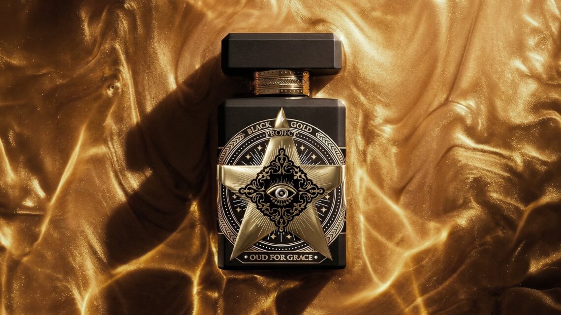 Initio Oud For Grace: A head-on image of the 90ml bottle