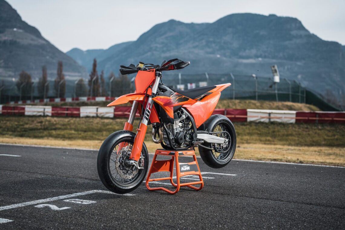 2027 KTM 450 SMR Revealed: Track‑Only Supermoto