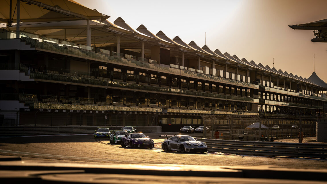 Porsche Carrera Cup Middle East at Yas Marina Circuit. Source: Porsche.