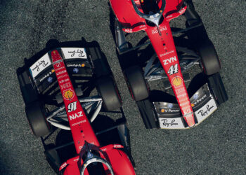 Scuderia Ferrari, Lewis Hamilton, Charles Leclerc.