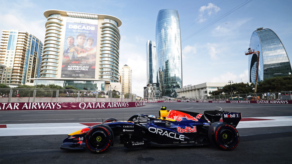 Red Bull Racing in Baku. Source: Red Bull Content Pool.