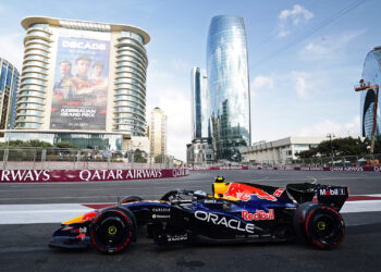 Red Bull Racing in Baku. Source: Red Bull Content Pool.