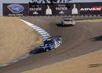 The Corkscrew at Mazda Raceway Laguna Sega.