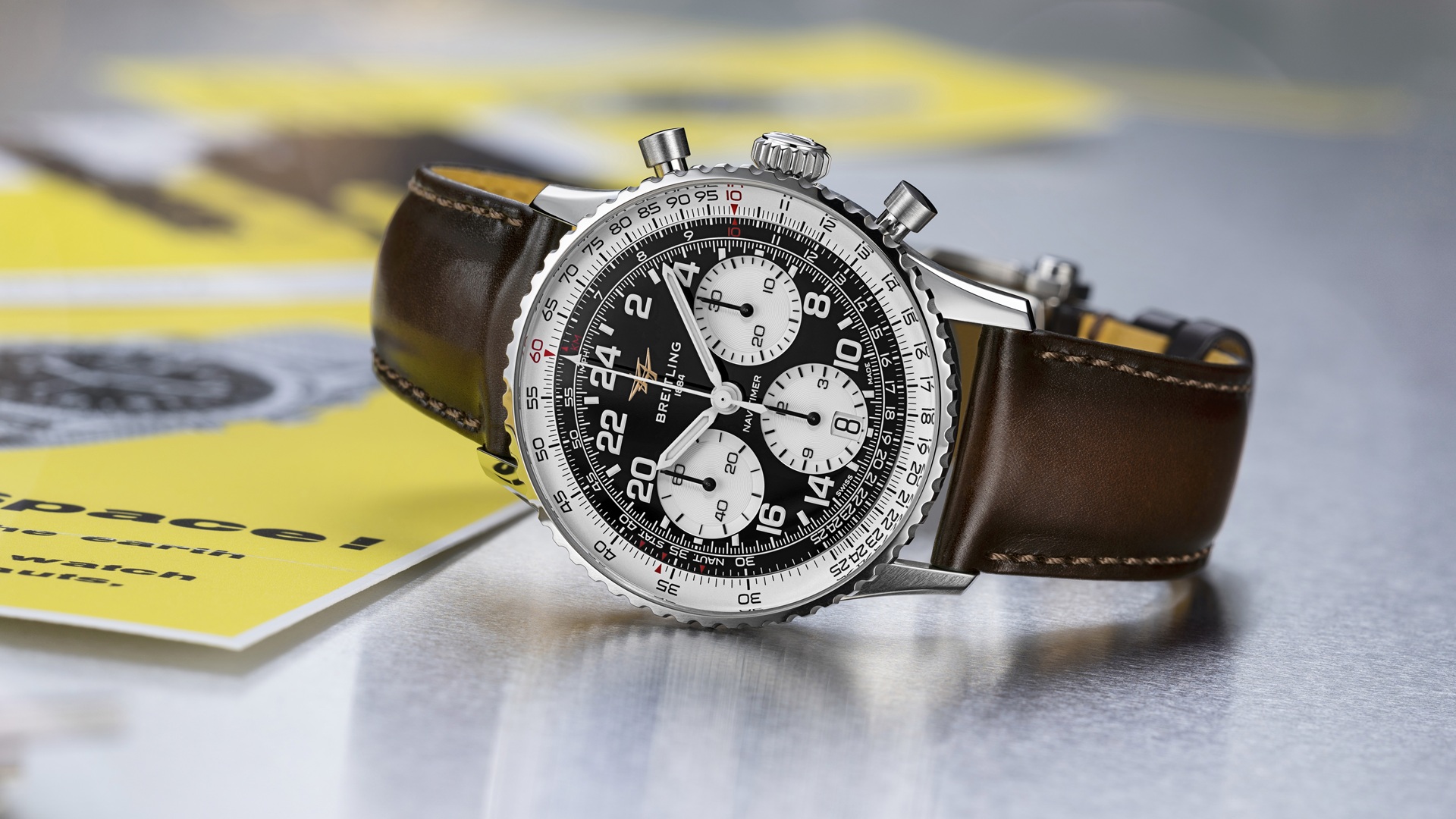 Breitling Navitimer B02 Chronograph 41 Cosmonaute and the Navitimer B09 Chronograph 41.