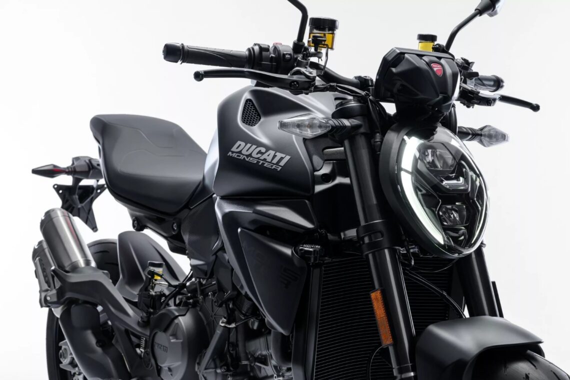 New Ducati Monster Dark Revealed With Blacked-Out Styling