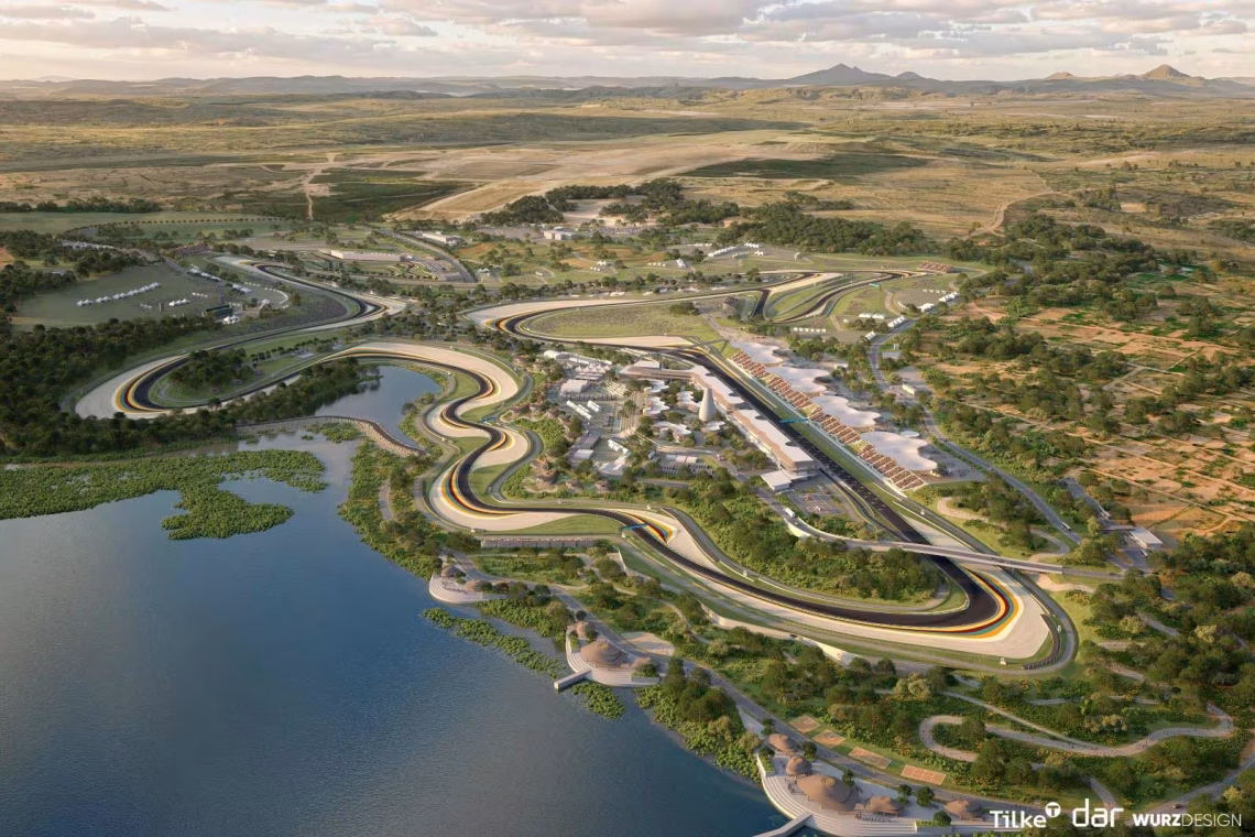 F1 African Grand Prix Bugesera Circuit
