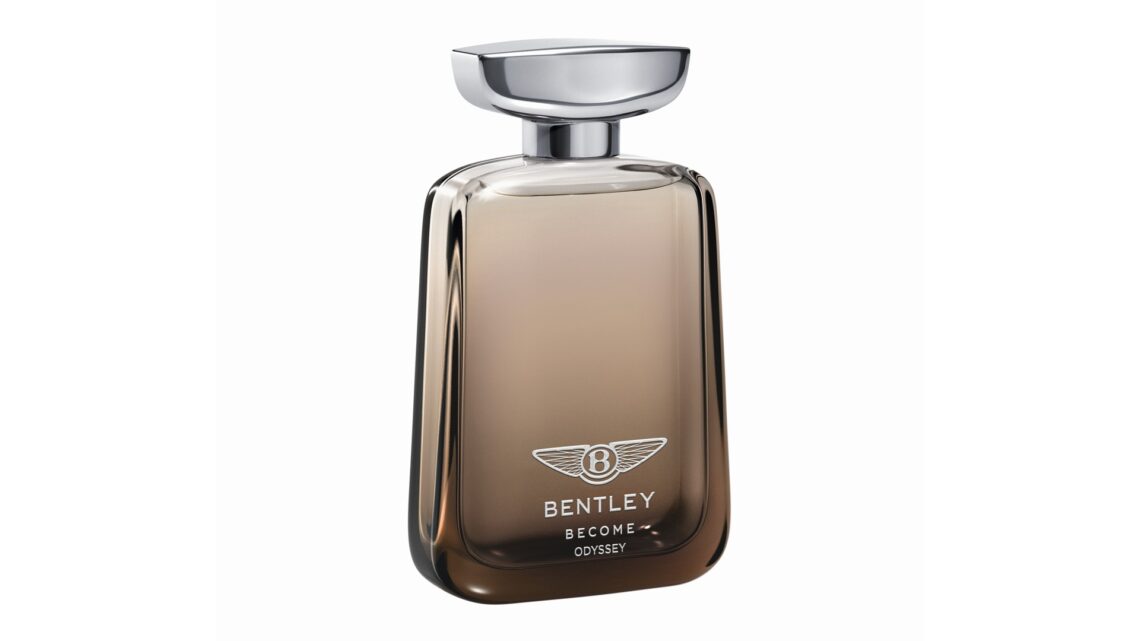 An image of the Bentley Become Odyssey bottle with a white background