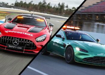 Picture: F1 Safety Cars. Source: F1 Press Site.