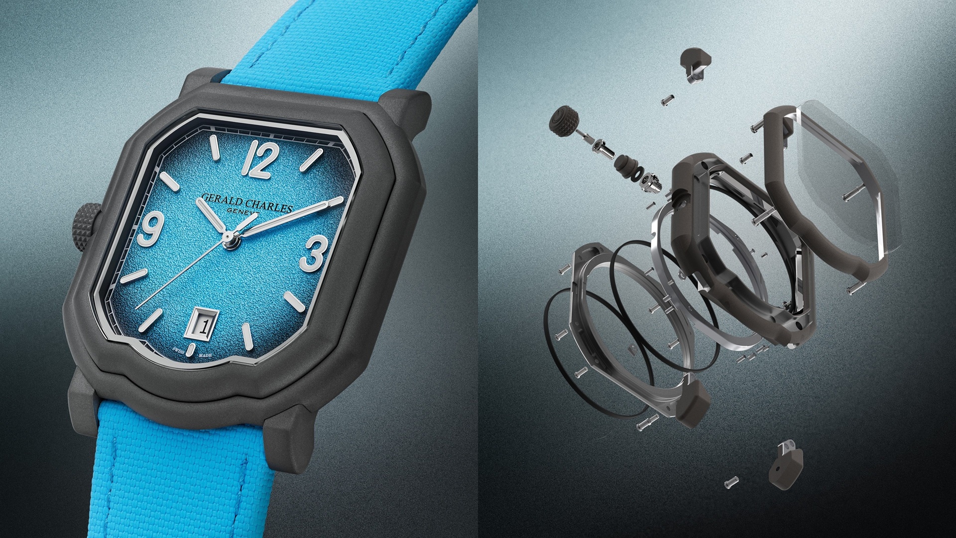 Gerald Charles Maestro GC Sport Tennis Turquoise.