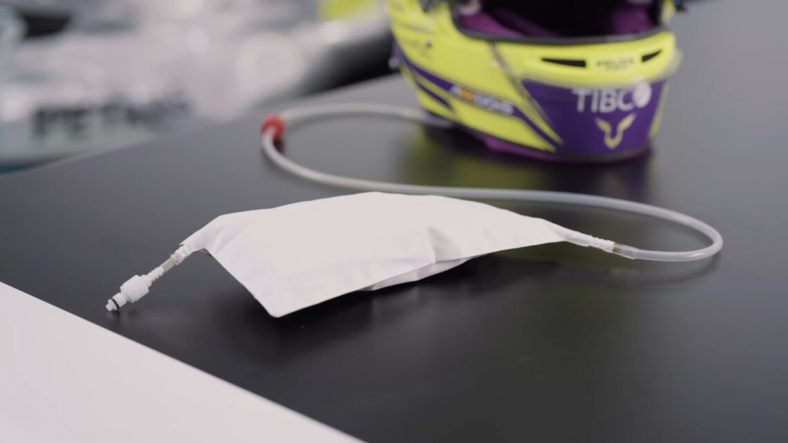 Picture: F1 Drink System. Source: Mercedes AMG Petronas Press Site.