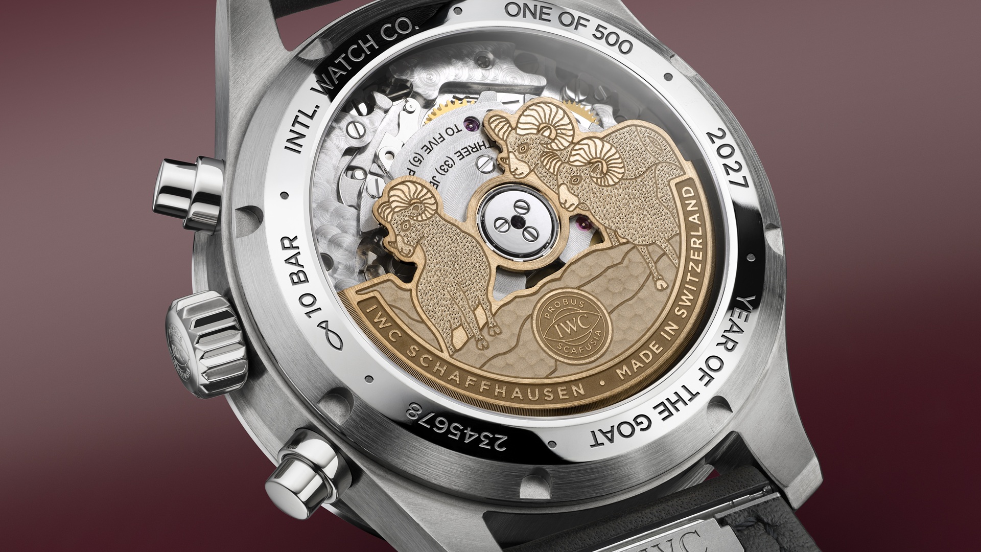 IWC Schaffhausen Pilot’s Watch Performance Chronograph 41 Year of the Goat.