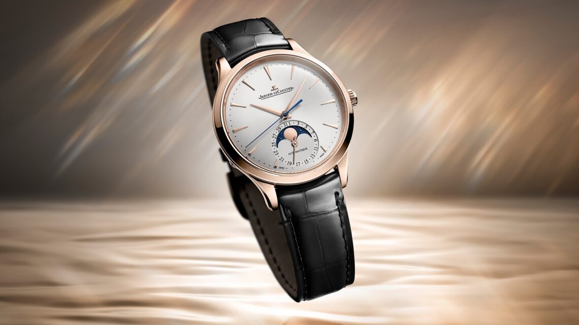 Jaeger-LeCoultre Master Ultra Thin Moon Pink Gold.