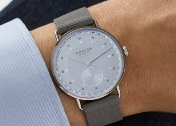 NOMOS Glashütte Metro neomatik 41 Update ice blue.