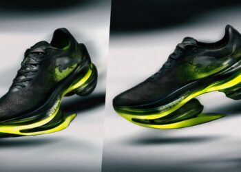 PUMA FAST-RB 2: A collage of two images, with the shoe shot from different angles.