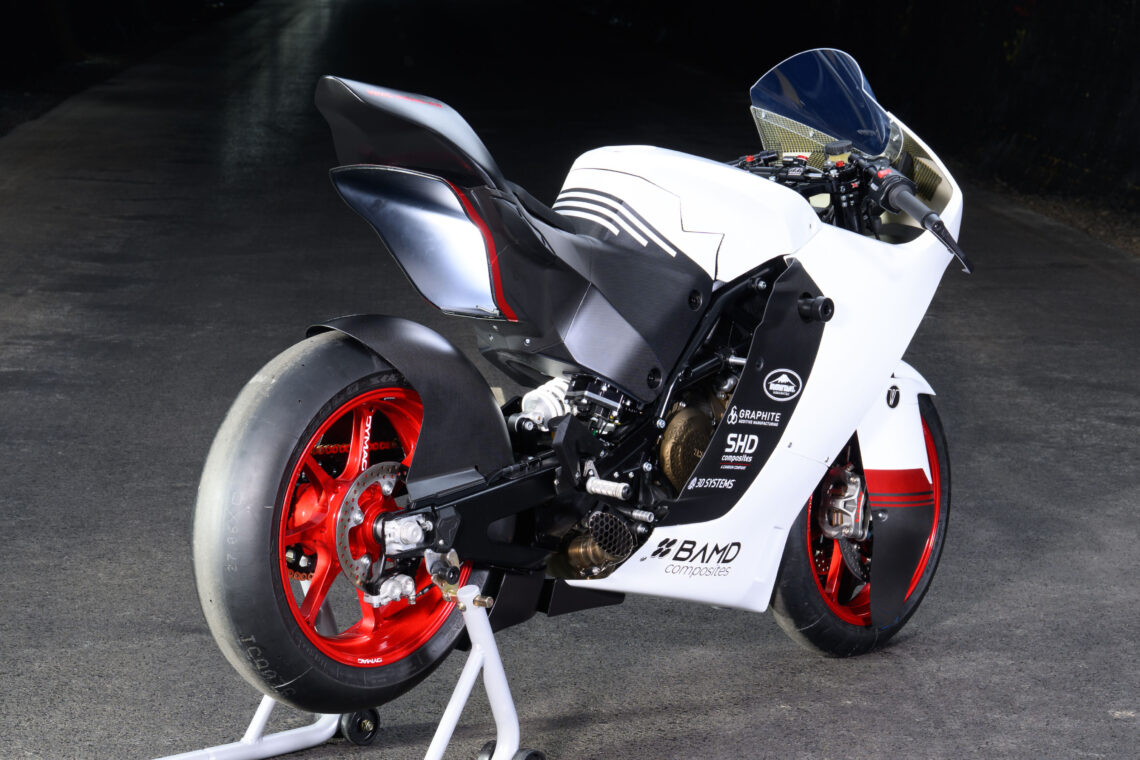 White Motorcycle Concepts Mono RR Demonstrates Aerodynamic Technology for More Efficient Motorcycles