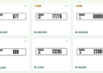 Mazal Car Number Plates In UAE