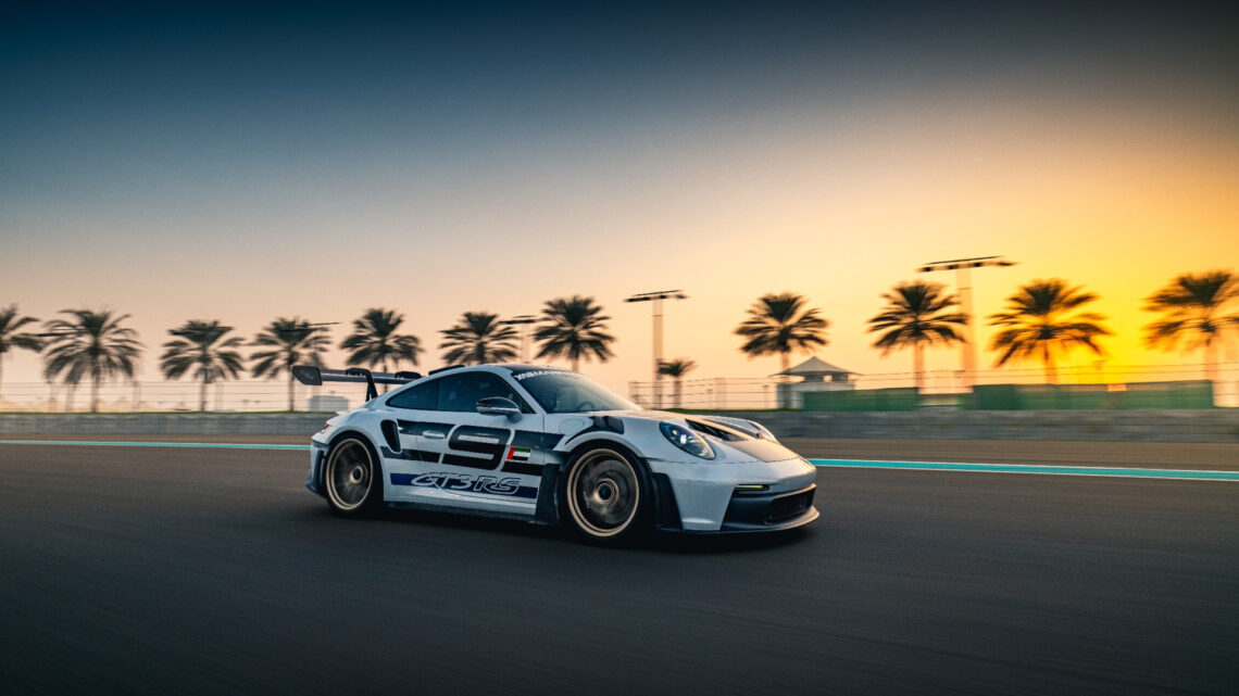 Porsche 911 GT3 RS At Yas Marina Circuit