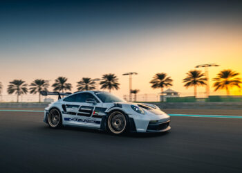 Porsche 911 GT3 RS At Yas Marina Circuit