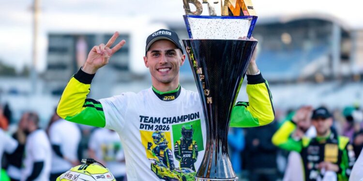 Thomas Preining 2026 DTM Champion. Source: Porsche Newsroom.